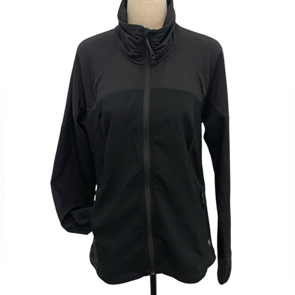 Mountain Hardware | Black Windbreaker lightweight mesh Jacket Sz L